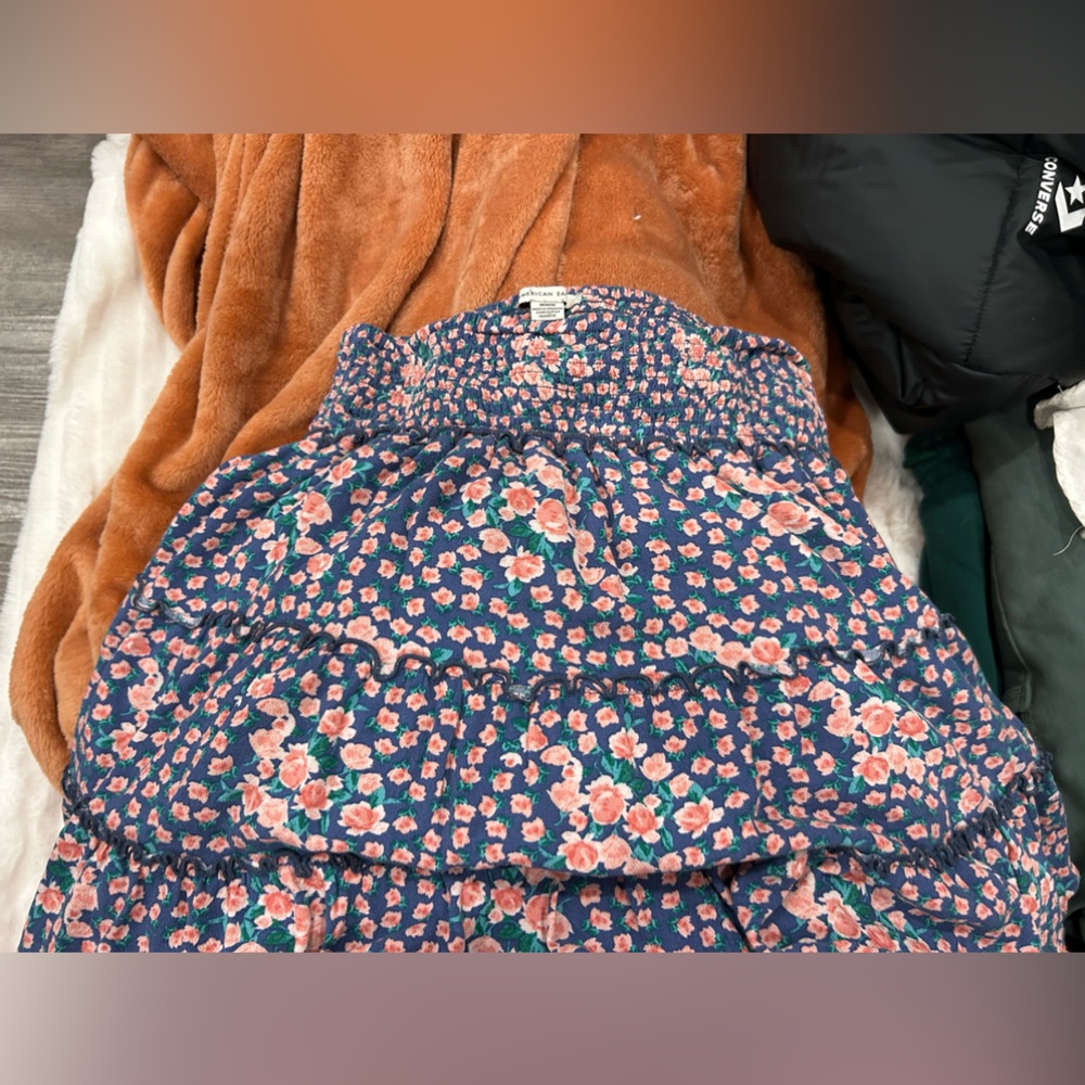 American Eagle flower skirt